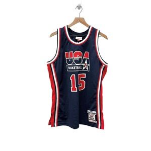 Mitchell & Ness Magic Johnson 1992 USA Basketball Jersey Number 15 Mens‎ Large